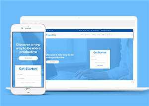 虚拟云主机销售HTML网站模板下载 - KingHub