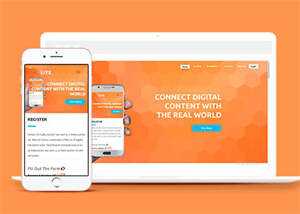 简洁安卓手机应用APP网站模板 - KingHub