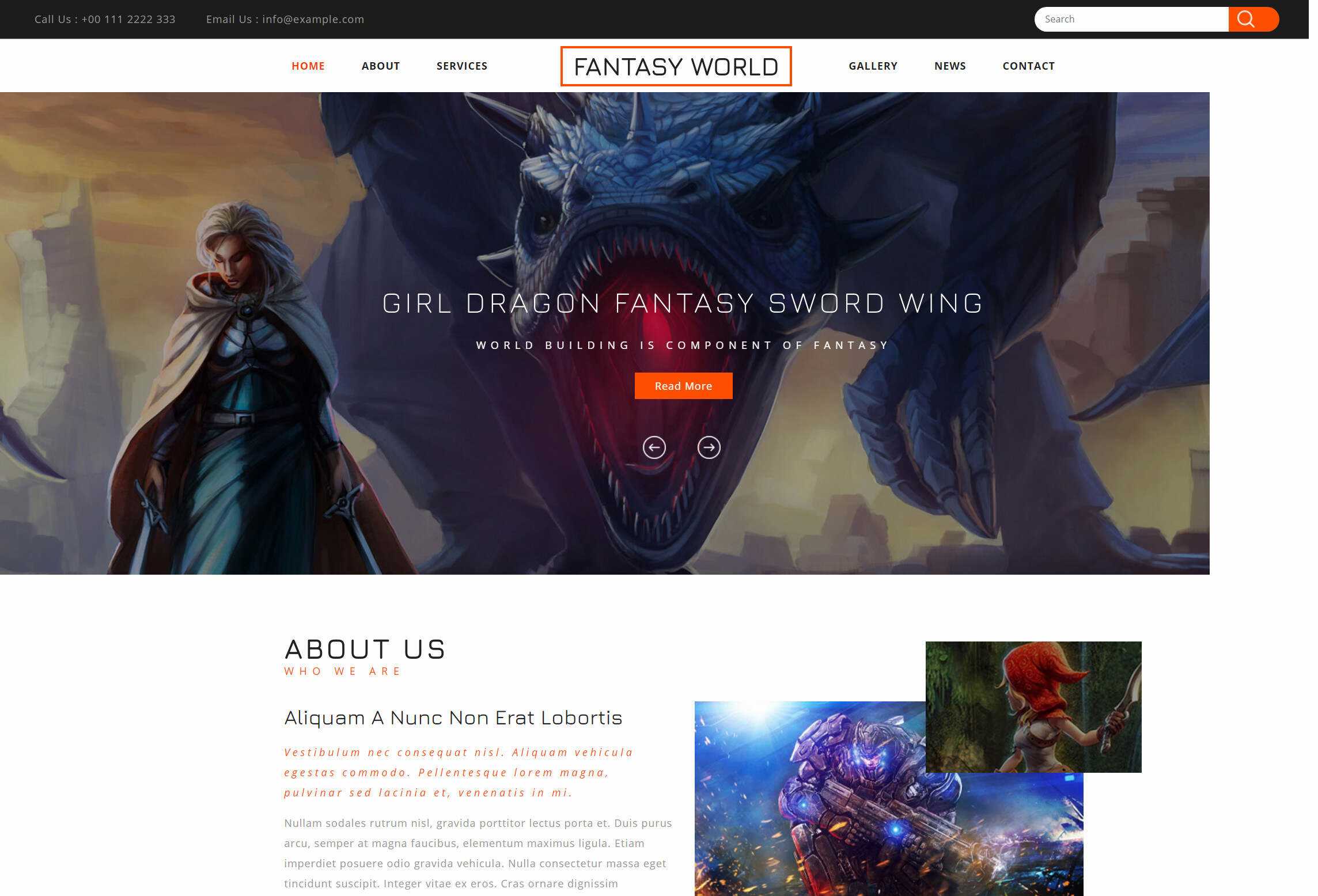 某游戏官网css+js全自适应 - KingHub