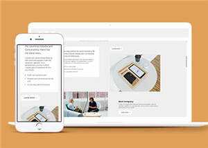 简洁商务业务动态html模板下载 - KingHub