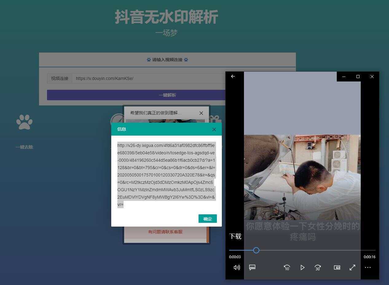 图片[2] - 最新抖音无水印解析PHP源码 - KingHub