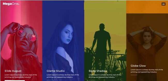 演唱会嘉宾宣传介绍网页模板 - KingHub