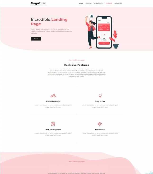 APP登录界面设计服务公司网站html模板 - KingHub