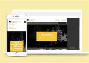 企业大客户HTML5网站模板下载 - KingHub