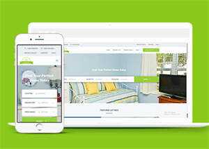 房产中介官网Bootstrap模板下载 - KingHub