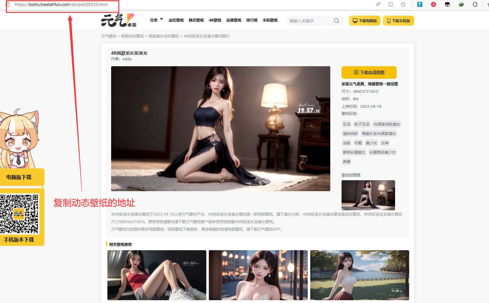 图片[2] - 电脑元气动态壁纸在线下载html源码 - KingHub