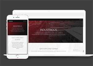 响应式前端框架skin网站模板 - KingHub