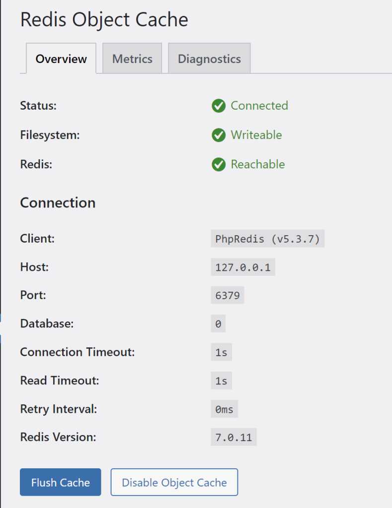图片[4] - wordpress加速缓存插件Redis Object CacheV2.4.4 - KingHub