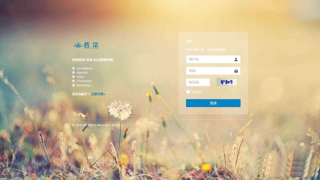 图片[4] - RuoYi若依管理系统最新版 基于SpringBoot的权限管理系统 - KingHub