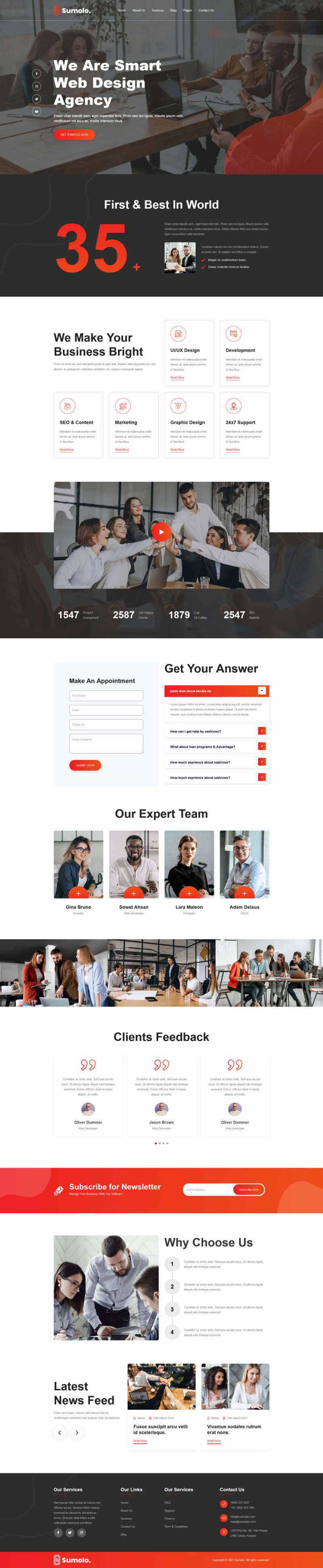 web软件应用开发公司官网html5模板 - KingHub
