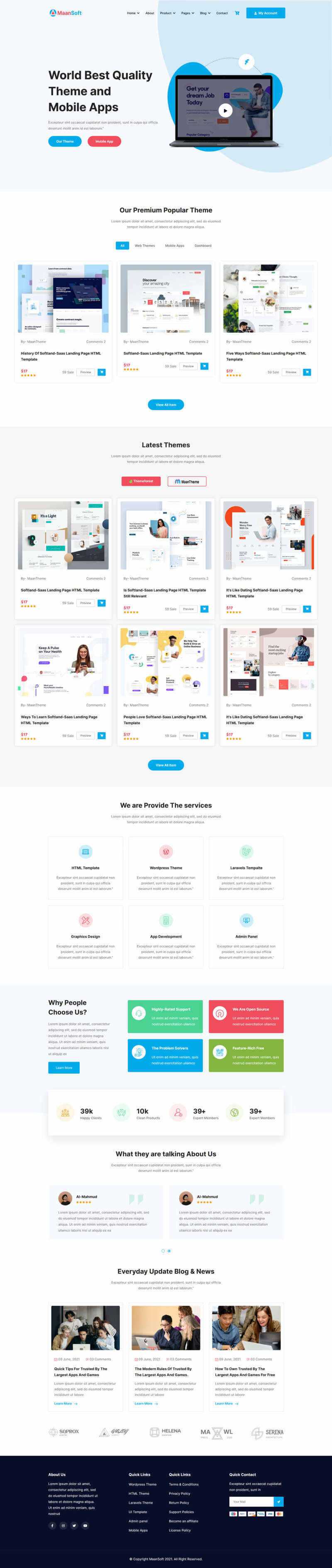 Bootstrap5数字信息产品交易平台HTML模板 - KingHub