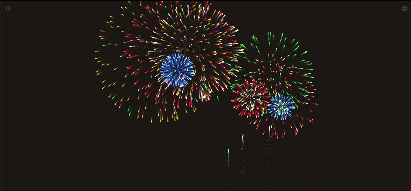 H5自适应烟花源码带烟花设置 - KingHub