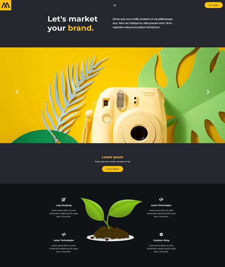 品牌营销策划服务公司网站html5模板 - KingHub