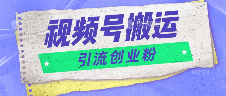视频号搬运去重，单日引流200+创业粉，日入1000+ - KingHub