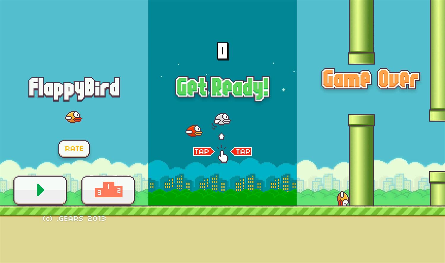 娱乐闯关游戏 像素鸟 - KingHub