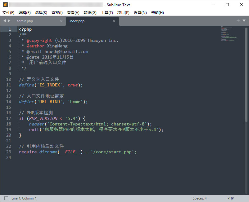 代码编辑器 Sublime Text v4.0 Build 4148 中文绿色版 - KingHub
