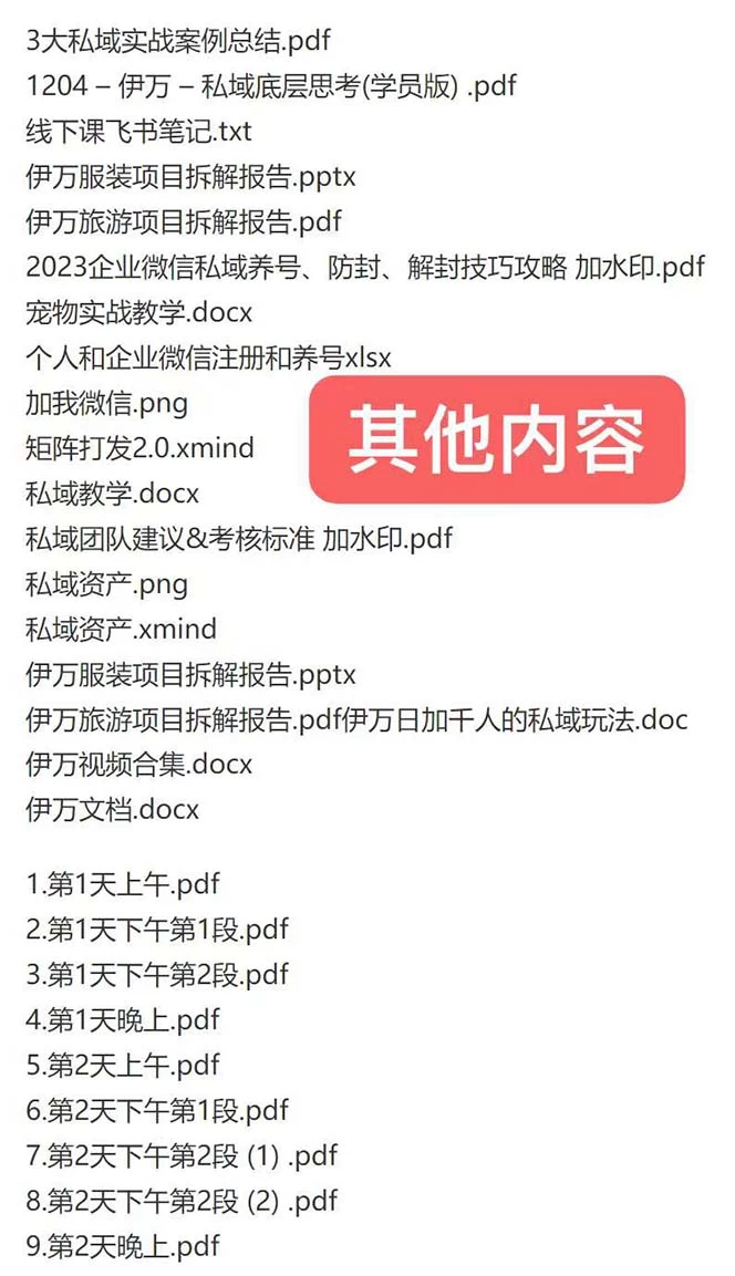 图片[2] - 私域收费课程笔记：线下课录音+飞书笔记和文档 PPT，私域必看！ - KingHub