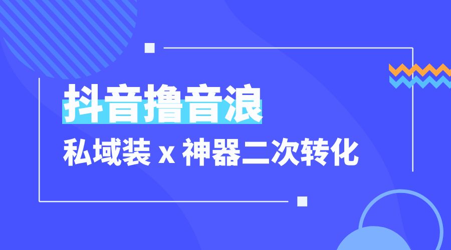 抖音撸音浪私域装 x 神器二次转化：单日变现超 500「详细操作教程」 - KingHub
